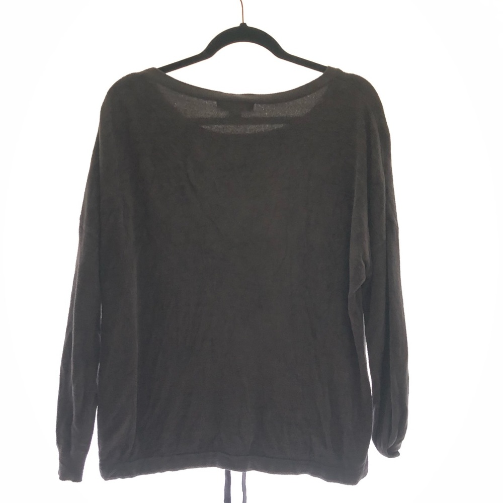 Barefoot dreams cozy chic ultra lite gray pullover sweater size Medium - Picture 4 of 8